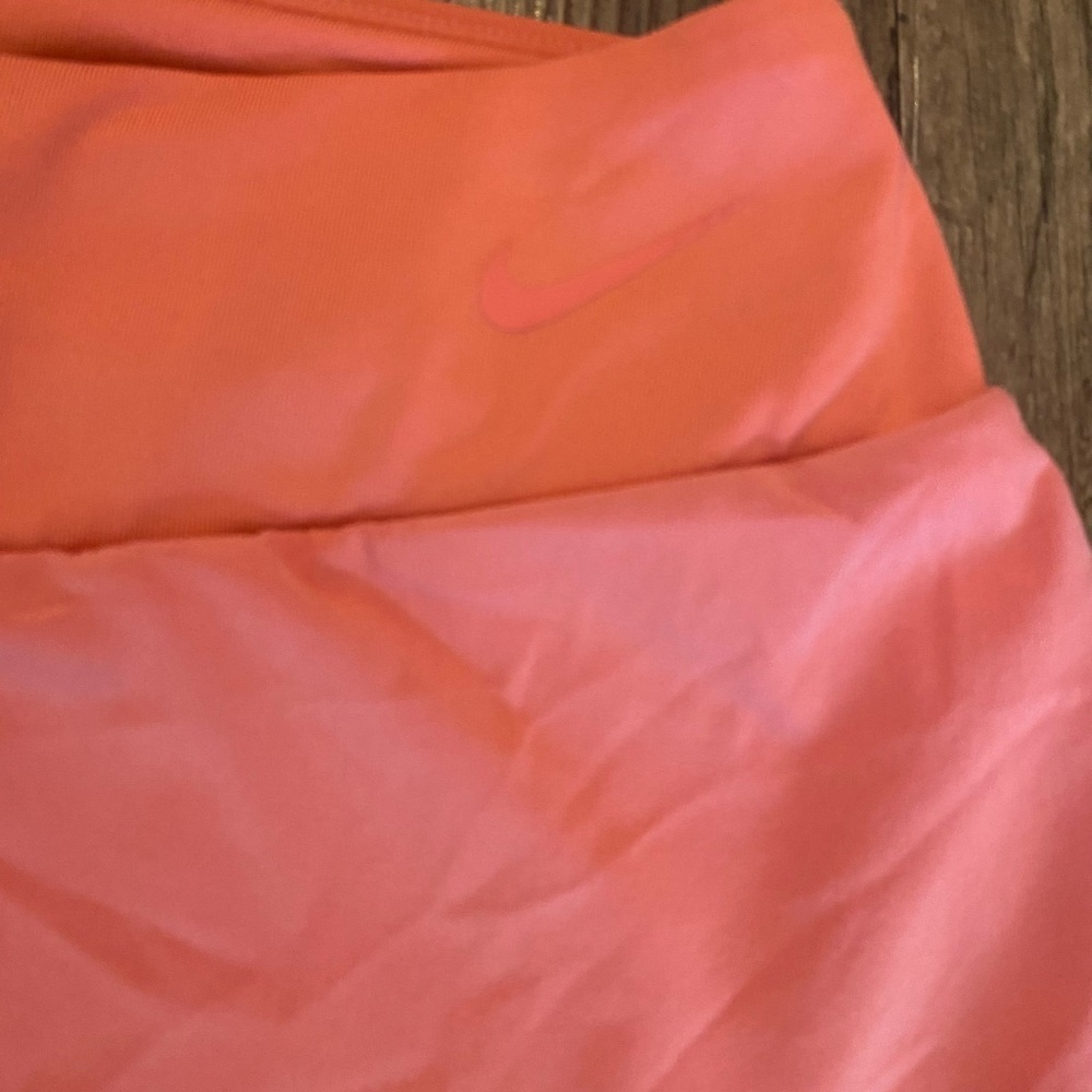 Nike Coral Pink Athletic Mini Skort - Picture 4 of 7